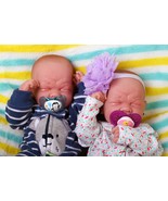 Baby Twins Reborn Doll Berenguer 14&quot; Alive Real Soft Vinyl Preemie Life ... - €152,73 EUR