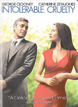NEW DVD Intolerable Cruelty FULL: Clooney Zeta-Jones Cedric the Entertainment - £2.86 GBP