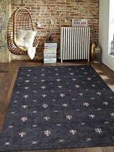 Glitzy Rugs UBSLS0501L0631A16 8 x 11 ft. Hand Knotted Gabbeh Silk Contemporary R - £372.53 GBP