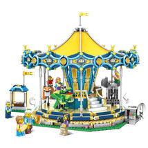 Carousel Assembling Building Blocks Children&#39;s Educational Toys - £152.51 GBP
