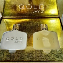 Jay Z Gold Gift Set For Men 3 oz 100 ml EDT Spray + 3 oz After Shave -NEW IN BOX - $287.00