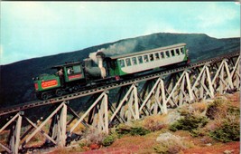 Postcard Jacob&#39;s Ladder Railway Mt. Washington White Mountains NH  - £3.92 GBP