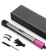 2 in 1 Hair Straightener and Curling Iron, Ionic Straightening Flat Iron... - £30.43 GBP