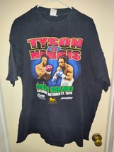 Vintage Tyson vs Morris Fight 1999 MGM Grand Exclusive Black T-Shirt 3XL - £98.92 GBP