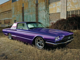 1966 Ford Thunderbird purple, 24 x 36 Inch Poster, - £16.07 GBP