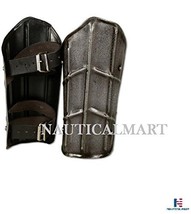 Nauticalmart Armor Dark Drake Steel Greaves Armour - £50.50 GBP