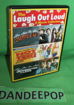 3 Movie Collection Zombieland 30 Minutes Or Less Not Another Teen Movie LOL DVD - £7.77 GBP