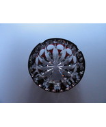 St Louis Ruby Star Cut Ashtray - $635.00