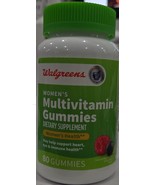 Walgreens Women&#39;s Multivitamin Gummies Women&#39;s Health 80 gummies EXP MAY... - $282.06 MXN