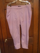 Roaman&#39;s Lavender Stretch Capri Pants - Size 18/20 (L) - £20.63 GBP