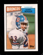 1987 Topps #33 Sammy Winder Nm Broncos *X109140 - £0.98 GBP