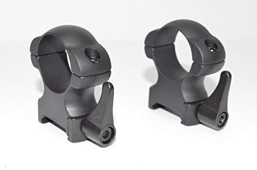 Acid Tactical 1" Steel Scope Mount Rings 25mm Quick-release (Pair) - £21.14 GBP