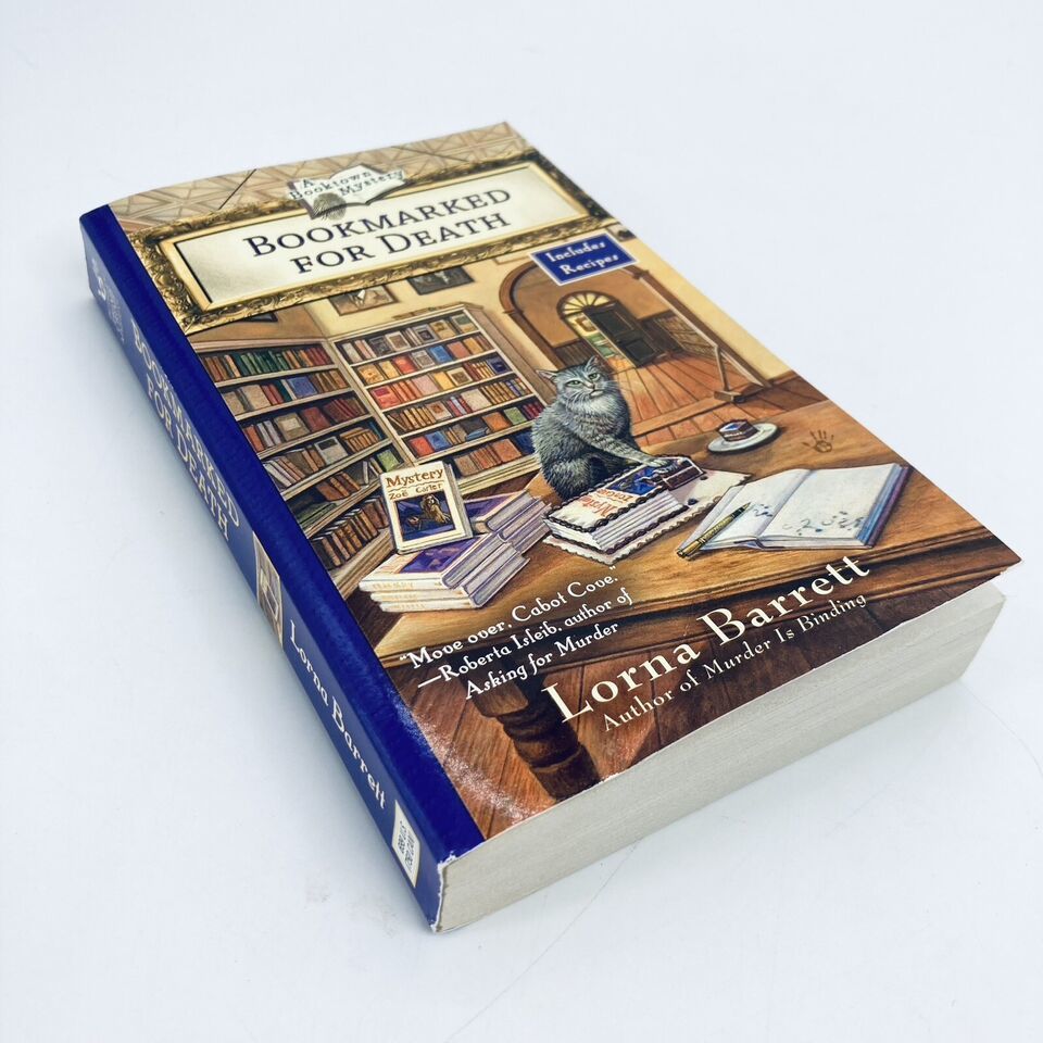Bookmarked for Death (Booktown Mystery Series) By Barrett, Lorna - VERY ... - $2.97