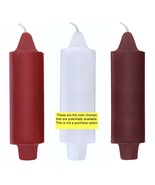4 Unscented Coach Candles 5&quot;x1½&quot; has 7/8&quot; Base Fits Standard Taper Candl... - $16.45 CAD