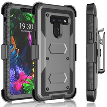 Tekcoo Holster Clip Case for LG G8 / LG G8 ThinQ, [Tshell] Shock Absorbing [Buil - £20.43 GBP
