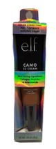 ELF Camo CC Cream Color Correcting SPF 30 -Deep 540 N- 1.05 Oz  10/22 - $10.67