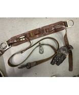 Vintage Bell System Lineman Safety Belt &amp; Climbing Gear Set 1965 B. H. B... - $203.45 CAD
