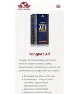  Tongkat Ali Performance Enhanced Coffee - $44.99