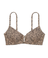 NWT Shade &amp; Shore Animal Print Women&#39;s 38D Light Lift V-Wire Ribbed Biki... - $16.46 CAD