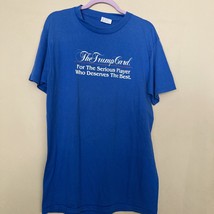 Vtg Single Stitch Trump Castle Hotel Casino Blue T Shirt - The Trump Card-
sh... - £58.50 GBP