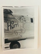 WW2 Poster Print Art Ephemera WWII vtg 10X8 Veteran airplane Ho Hum Girl... - $23.71