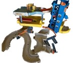 Hot Wheels Car Wash Garage Play Set Replacement Parts Pieces Lot - £17.66 GBP