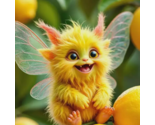 Lemon Imp Spirit Companion, Creativity, Good Fortune, Energy Cleansing, ... - $59.99