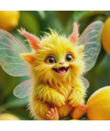 Lemon Imp Spirit Companion, Creativity, Good Fortune, Energy Cleansing, ... - $59.99