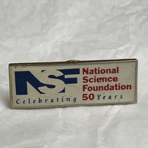 National Science Foundation Corporation Company Advertisement Lapel Hat Pin - £4.65 GBP