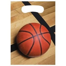 Sports Fanatic Basketball Loot Bags 8 Pack Birthday Party Decorations - £13.62 GBP