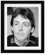 PAUL McCARTNEY Signature Print - Signed - Fully Framed - The Beatles Wal... - £15.02 GBP