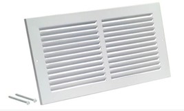 EZ Flo Return Air Grille Vent White Finish 14in x 6in - £4.97 GBP