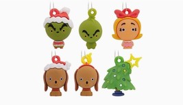 Hallmark Grinch Mini Christmas Tree Ornaments Dr Seuss Cindy Lou Who Max... - $15.70
