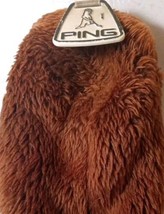 Vintage Ping Plush Fuzzy Golf Club Head Cover with #1 Tag - £10.47 GBP