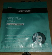 6 Neutrogena Deep Clean Purifying 100% Hydrogel Mask Seaweed Extract 1 Oz (ZZ7) - £23.71 GBP