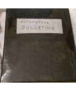 Vintage Binder Full of 1970s Ford Automotive Technical Service Manual Bu... - $83.09