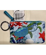 Vera Bradley Zip ID Case Shore Thing Anchors Aweigh Sea Turtle Appliqué ... - $32.00