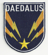Stargate Atlantis TV Series Daedalus Ship Crew Logo Embroidered Patch NE... - £6.26 GBP