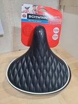 Schwinn Soft Comfort Springer Bike Bicycle Seat Quilted Wide Saddle Blac... - £25.04 GBP