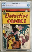 Detective Comics #113 (1946) CBCS 5.5; O/w to white; Bill Finger story; Like CGC - £493.77 GBP
