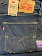 Men&#39;s Levi&#39;s 505 Regular Stretch 36x32 Dark Blue - $35.64