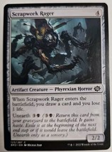 MTG Magic The Gathering Card Scrapwork RagerArtifact Creature Phyrexian ... - $4.80