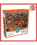 Engaging 1000 Piece Jigsaw Puzzle: Trick or Treat Hotel by Charles Wysocki - $537.71 MXN