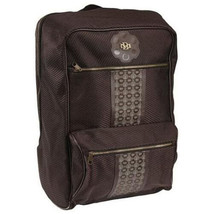 Billionaire Mafia Large 20&quot; Brown BM Insignia Backpack School Book Overn... - $47.85