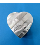 Amazing Mother of Pearl Miniature Heart Box 1 3/4 inch by 1 inch - $18.32
