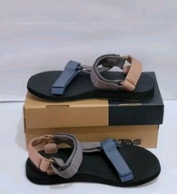 TEVA MACAROON MULTI ORIGINAL UNIVERSAL STRAPPY SANDALS, MEN US 9 - $48.95