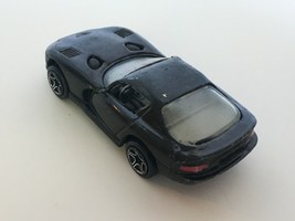 Matchbox Dodge Viper GTS Black Car 1996 Open Windows Loose Kids Toy 1:59 - £2.34 GBP