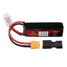 ZOP Power 3S 11.4V 800mAh 60C 8.88Wh LiPo Battery XT60 Plug for RC FPV R... - $302.41 MXN