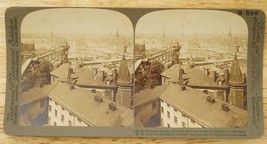 Vintage Stereoscope Photo Underwood S596 Stockholm Sweden Palaces City View - £10.11 GBP