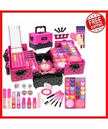 Delightful 52 PCS Princess Makeup Kit - Non-Toxic and Washable for Young... - $645.29 MXN
